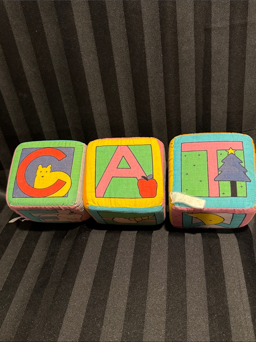 Lillian Vernon ABC Blocks -  In Primary and Pastel Colors